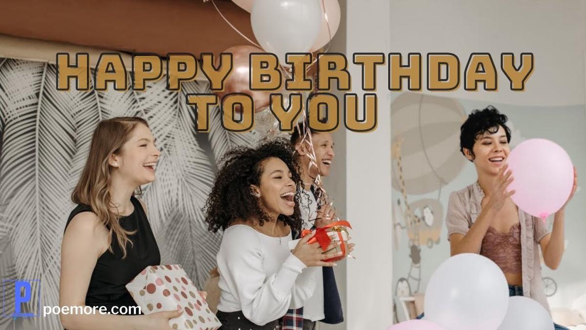 'Video thumbnail for Happy Birthday to You (Cute and Sweet Video)'