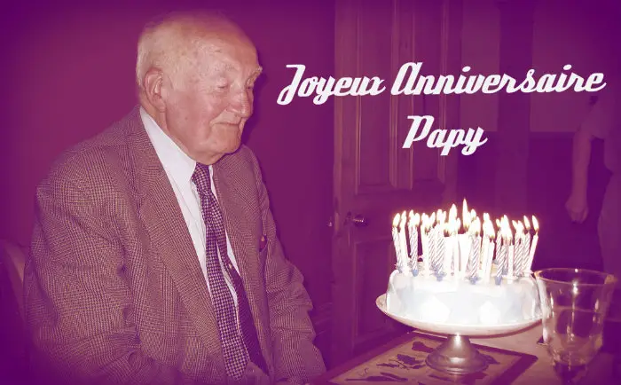Anniversaire papy