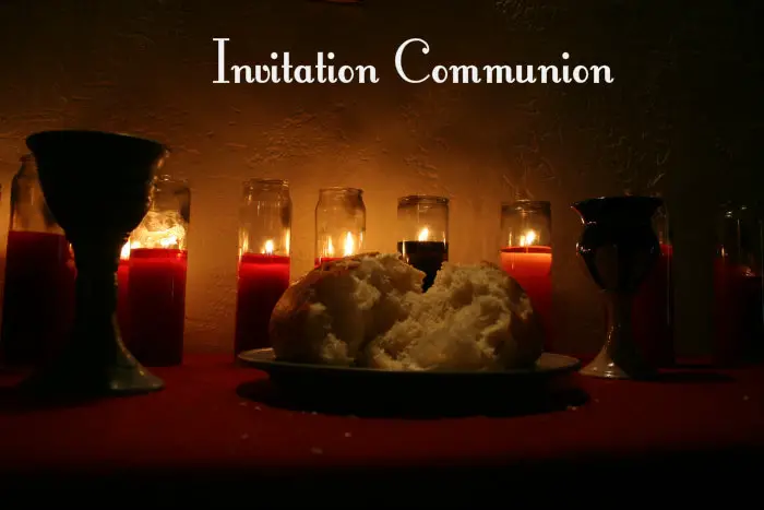 Invitation communion