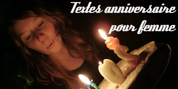 Texte anniversaire femme